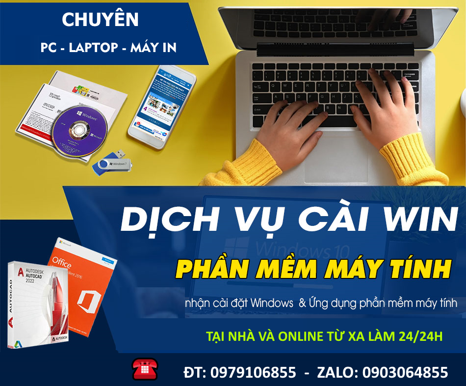 Cài Đặt Phần Mềm Máy Tính Tại Nhà Tphcm